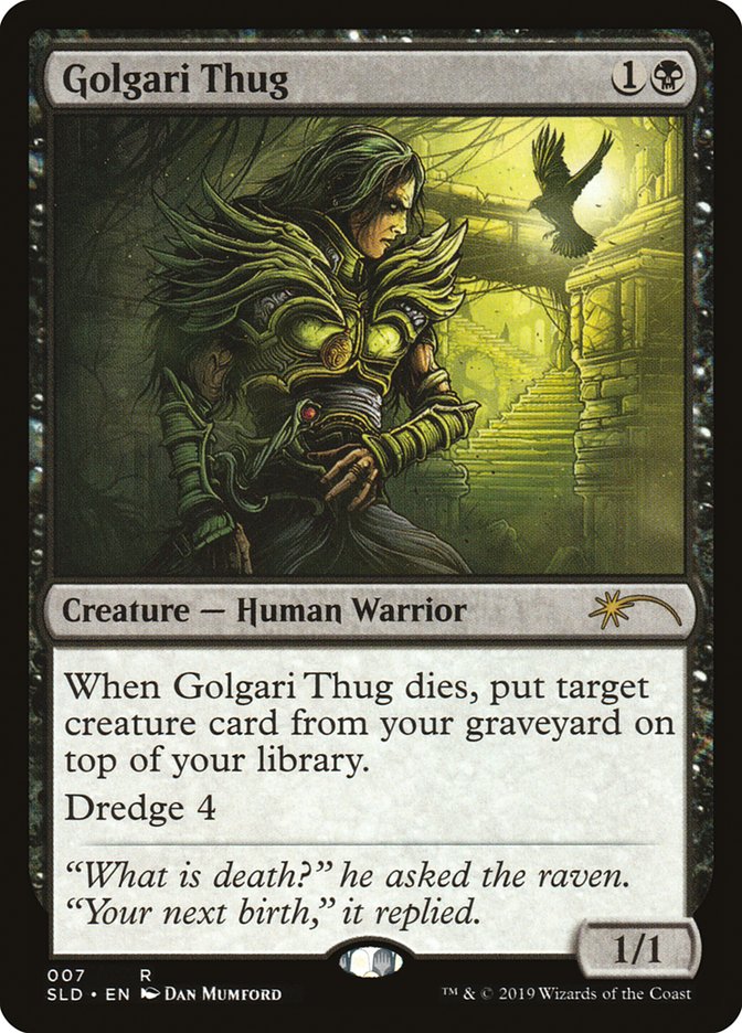 Golgari Thug [Secret Lair Drop Series] | Gate City Games LLC