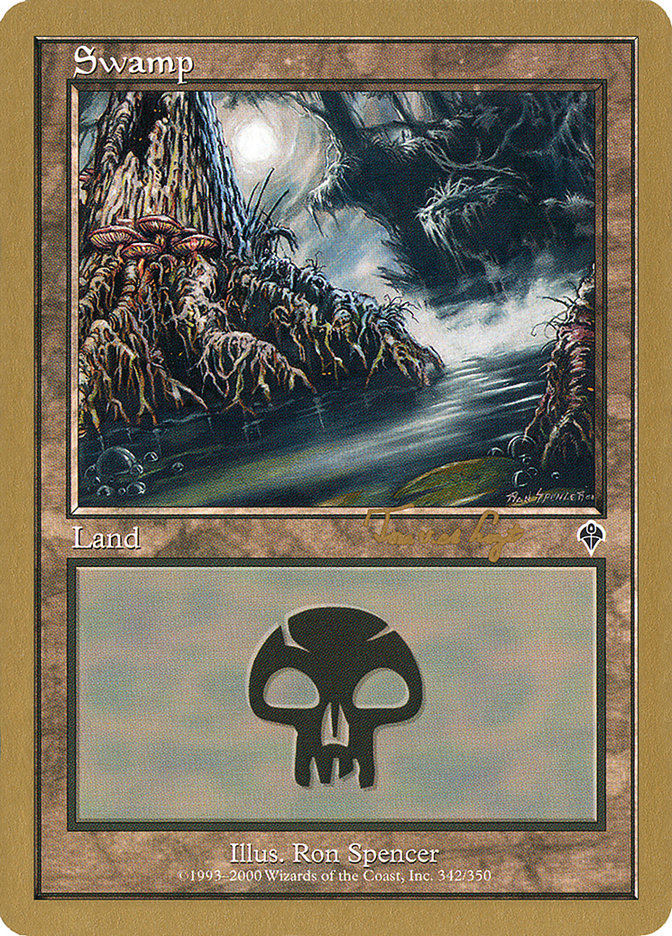Swamp (tvdl342) (Tom van de Logt) [World Championship Decks 2001] | Gate City Games LLC