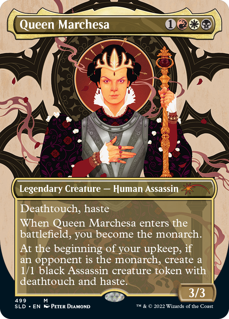 Queen Marchesa (Borderless) [Secret Lair Drop Series] | Gate City Games LLC