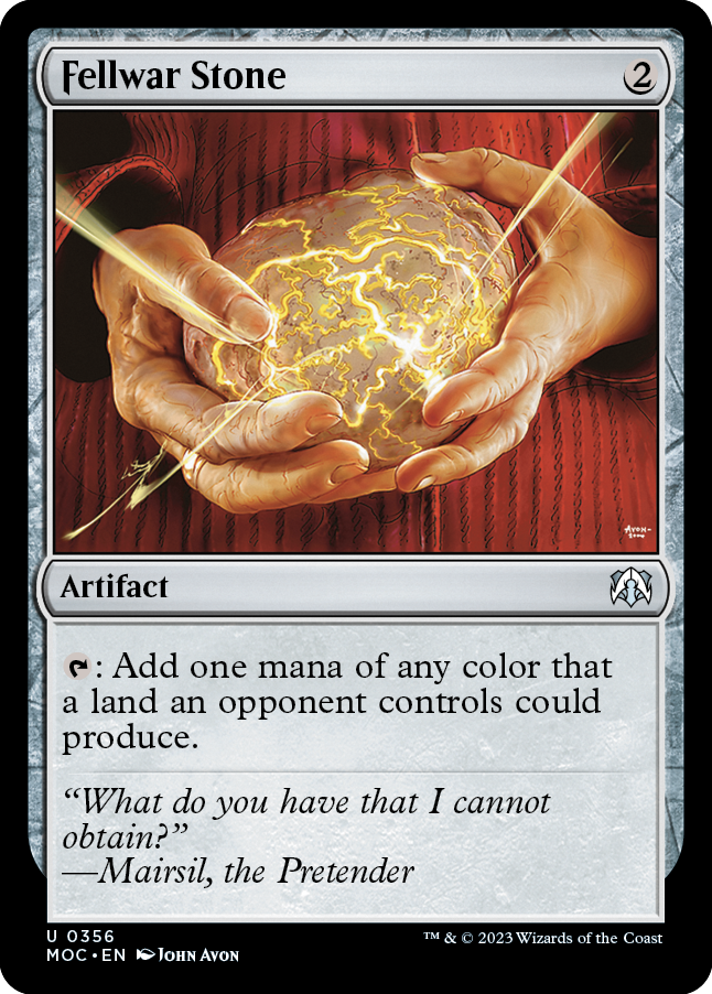 Fellwar Stone [March of the Machine Commander] | Gate City Games LLC