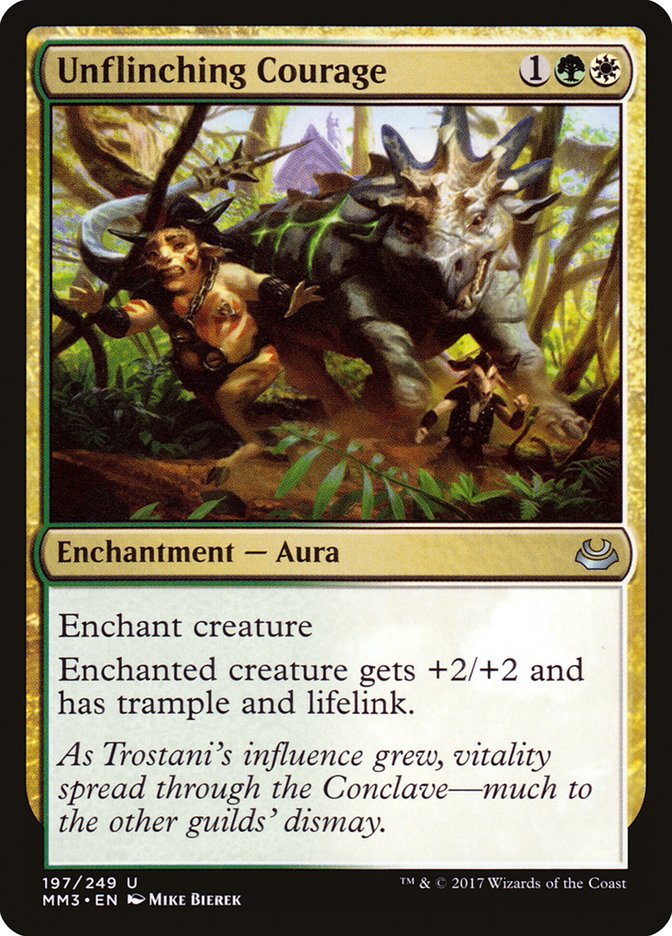 Unflinching Courage [Modern Masters 2017] | Gate City Games LLC