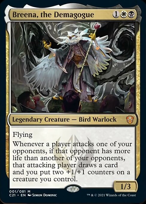Breena, the Demagogue [Commander 2021] | Gate City Games LLC