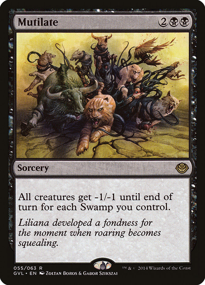 Mutilate (Garruk vs. Liliana) [Duel Decks Anthology] | Gate City Games LLC