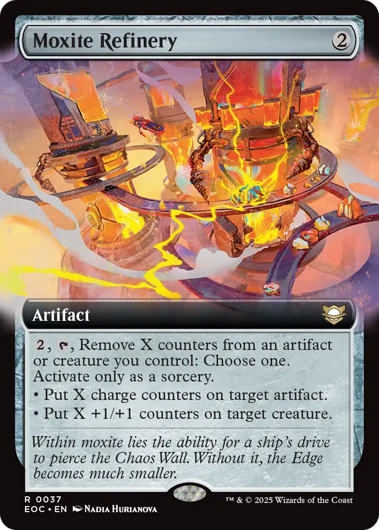 Moxite Refinery (Extended Art) [Edge of Eternities Commander] | Gate City Games LLC