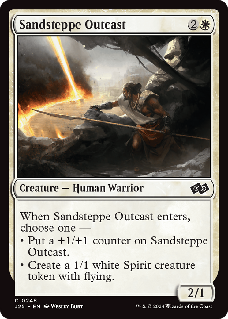 Sandsteppe Outcast [Foundations Jumpstart] | Gate City Games LLC