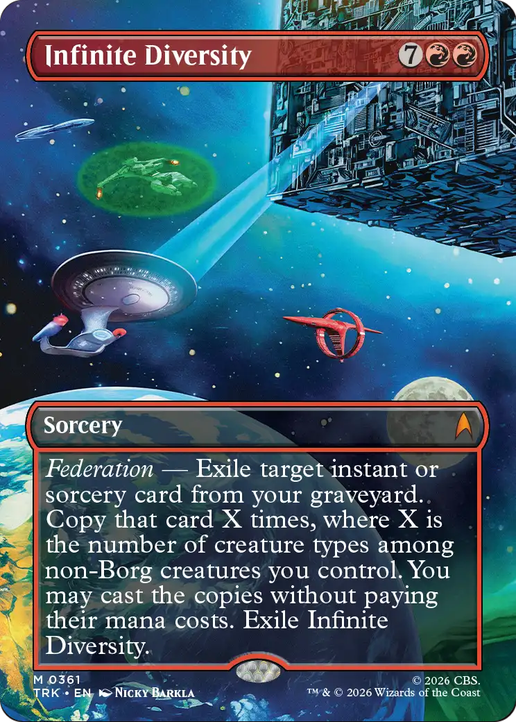 Infinite Diversity (Borderless) [Star Trek] | Gate City Games LLC