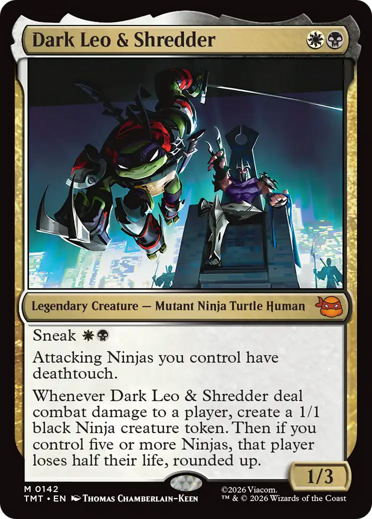 Dark Leo & Shredder [Teenage Mutant Ninja Turtles] | Gate City Games LLC