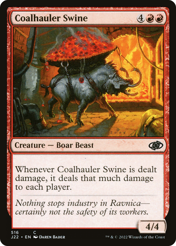 Coalhauler Swine [Jumpstart 2022] | Gate City Games LLC