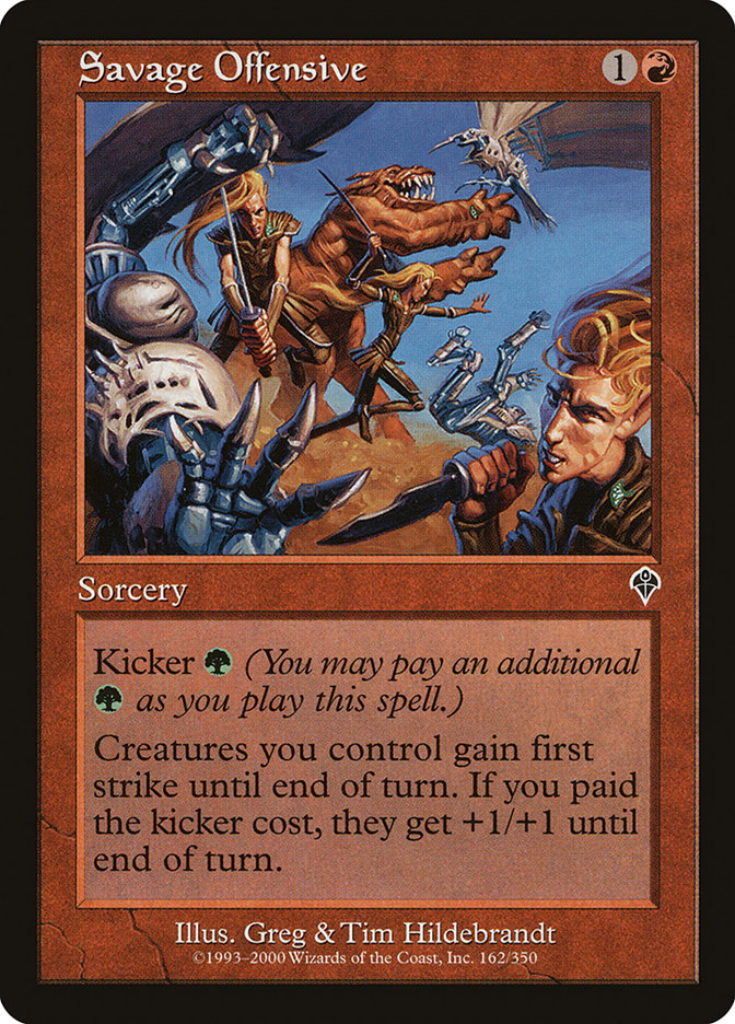 Savage Offensive [Invasion] | Gate City Games LLC