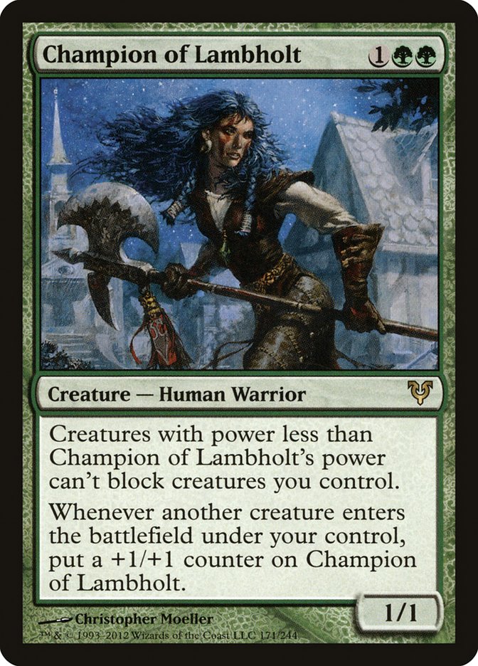 Champion of Lambholt [Avacyn Restored] | Gate City Games LLC