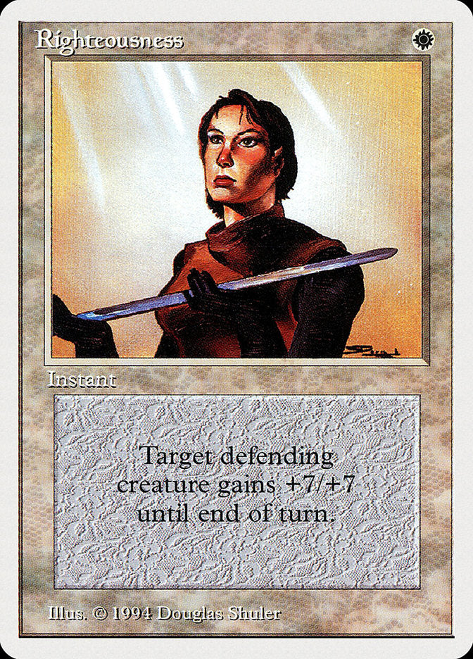 Righteousness [Summer Magic / Edgar] | Gate City Games LLC