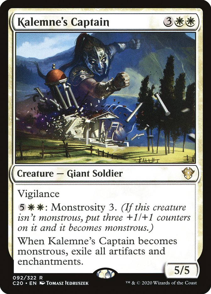 Kalemne's Captain [Commander 2020] | Gate City Games LLC