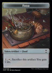 Food // Citizen Double-Sided Token [Streets of New Capenna Commander Tokens] | Gate City Games LLC