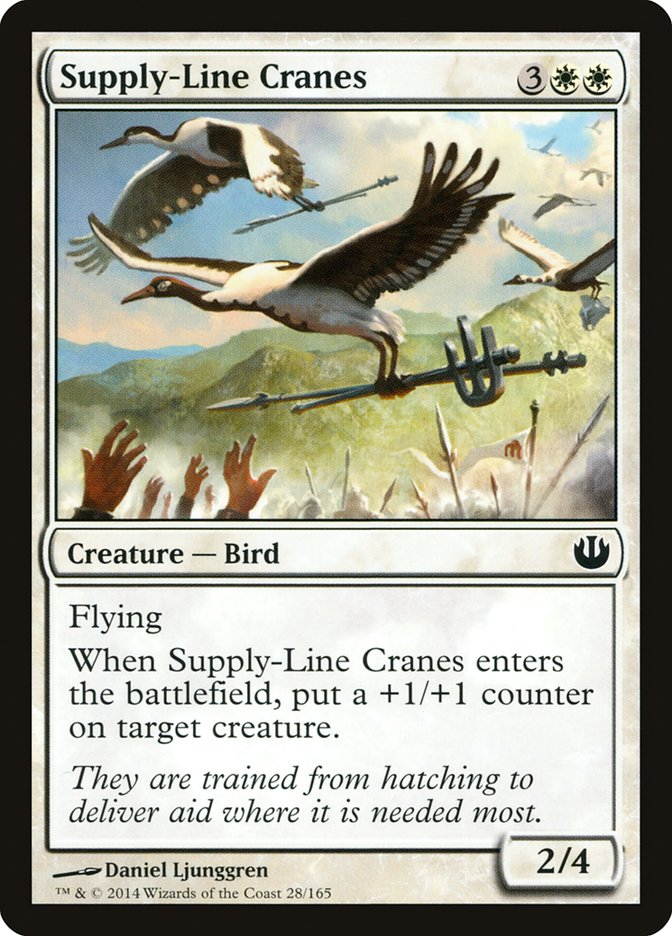 Supply-Line Cranes [Journey into Nyx] | Gate City Games LLC