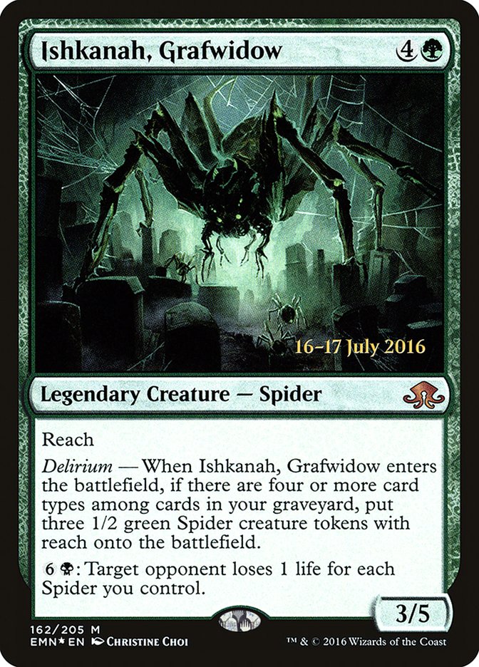 Ishkanah, Grafwidow [Eldritch Moon Prerelease Promos] | Gate City Games LLC