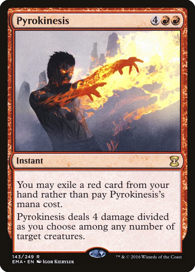 Pyrokinesis [Eternal Masters] | Gate City Games LLC
