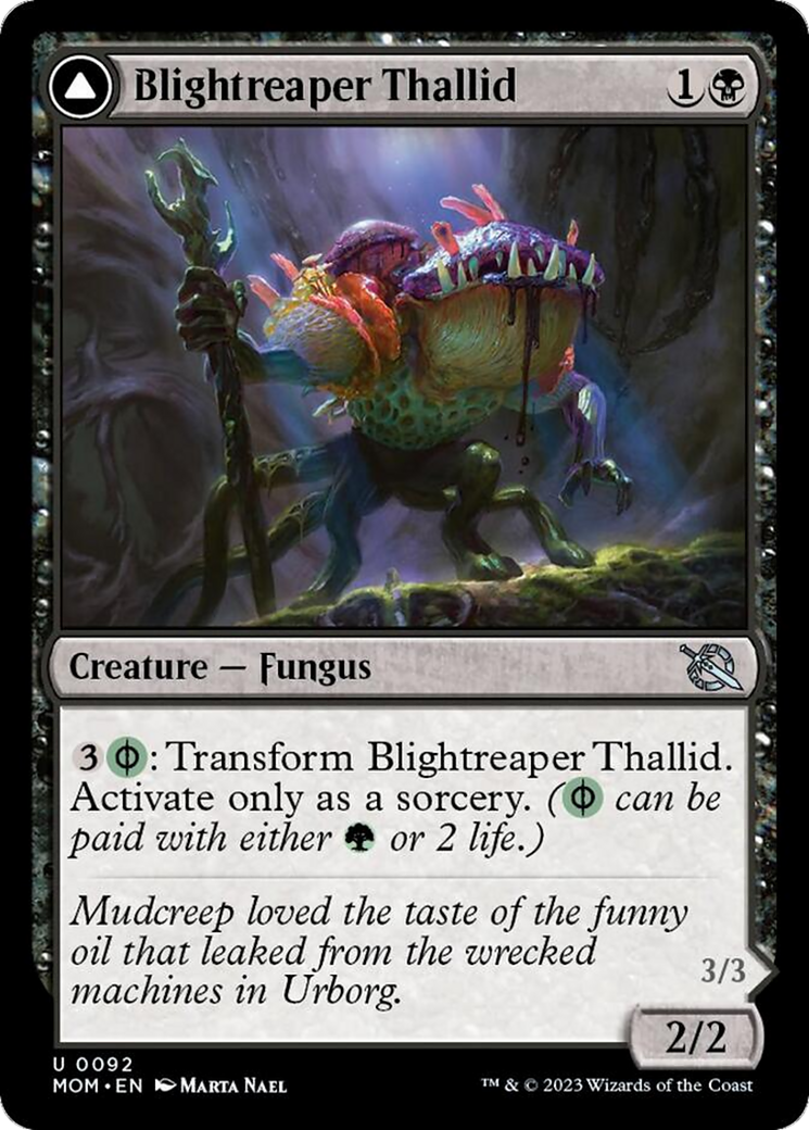 Blightreaper Thallid // Blightsower Thallid [March of the Machine] | Gate City Games LLC