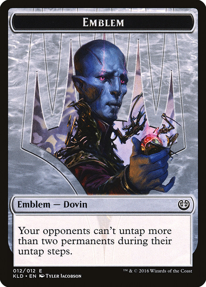 Dovin Baan Emblem [Kaladesh Tokens] | Gate City Games LLC