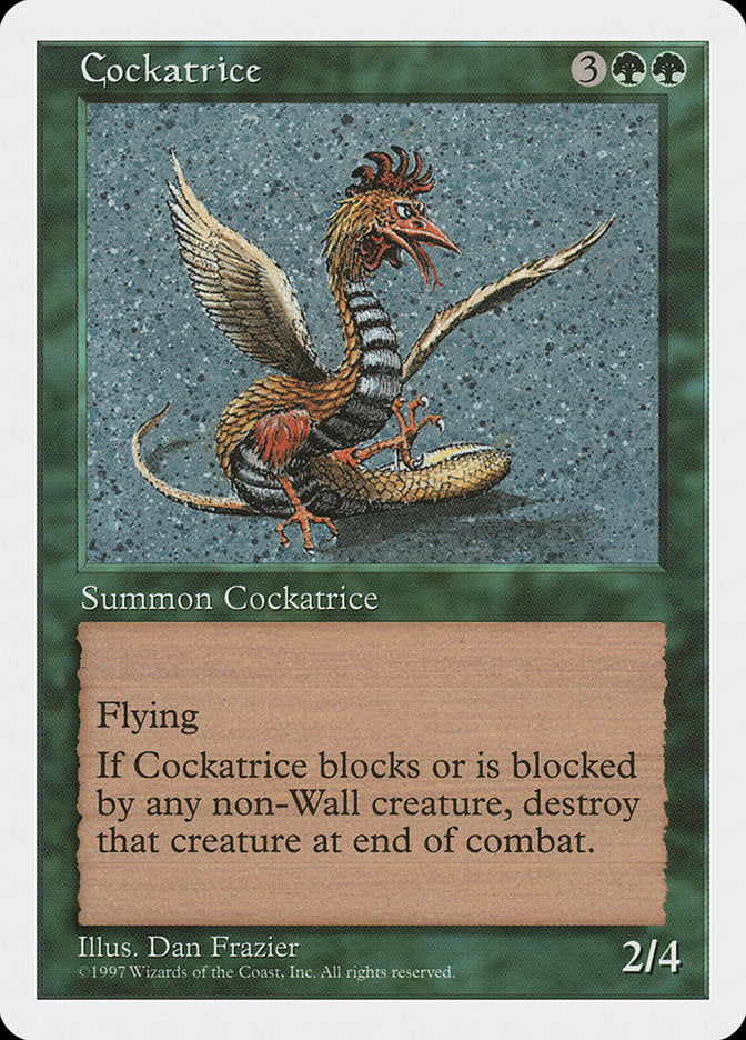 Cockatrice [Fifth Edition] | Gate City Games LLC