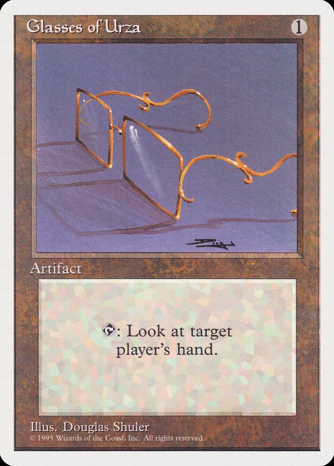 Glasses of Urza [Rivals Quick Start Set] | Gate City Games LLC