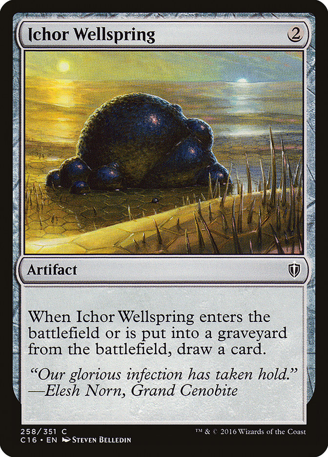 Ichor Wellspring [Commander 2016] | Gate City Games LLC