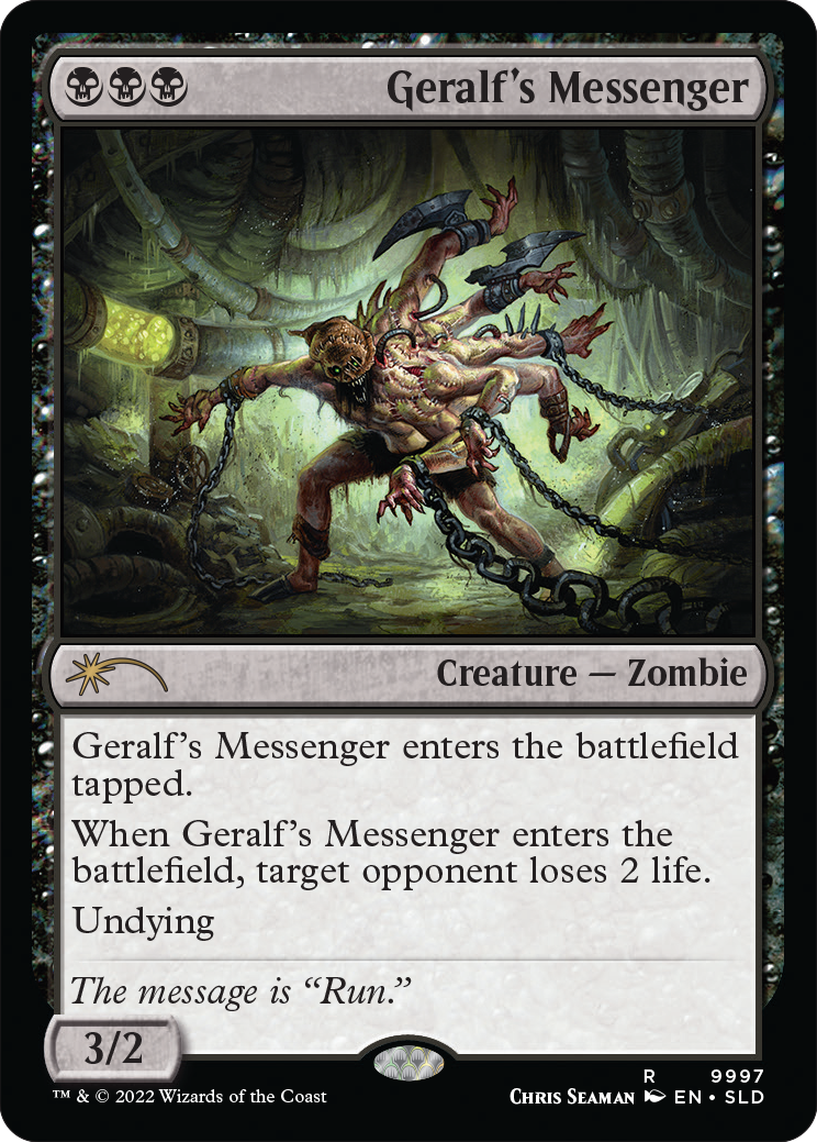 Geralf's Messenger [Secret Lair Drop Series] | Gate City Games LLC