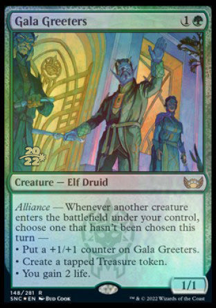 Gala Greeters [Streets of New Capenna Prerelease Promos] | Gate City Games LLC