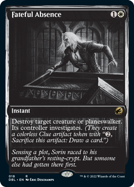 Fateful Absence [Innistrad: Double Feature] | Gate City Games LLC