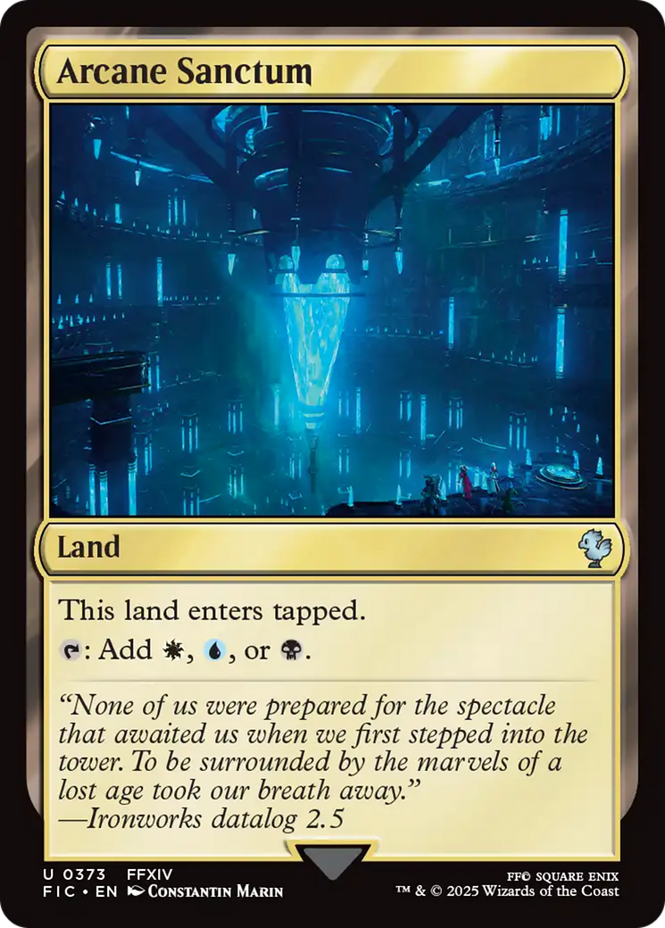 Arcane Sanctum [FINAL FANTASY Commander] | Gate City Games LLC