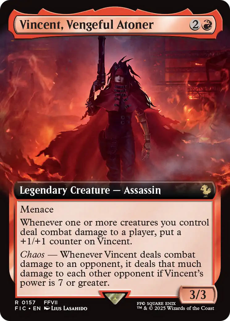 Vincent, Vengeful Atoner (Extended Art) [FINAL FANTASY Commander] | Gate City Games LLC
