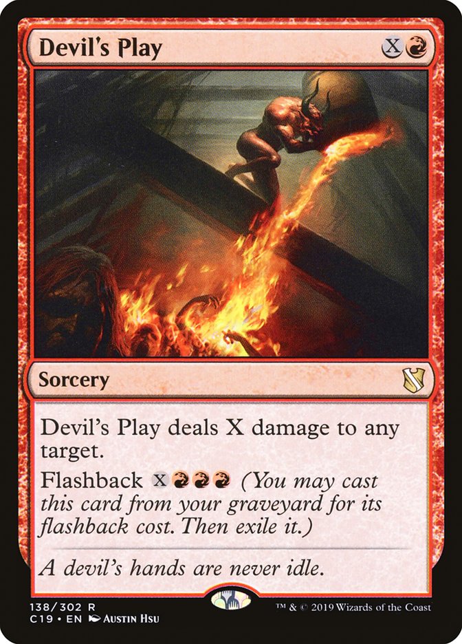 Devil's Play [Commander 2019] | Gate City Games LLC