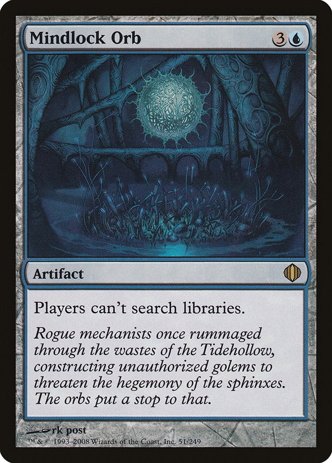 Mindlock Orb [Shards of Alara] | Gate City Games LLC