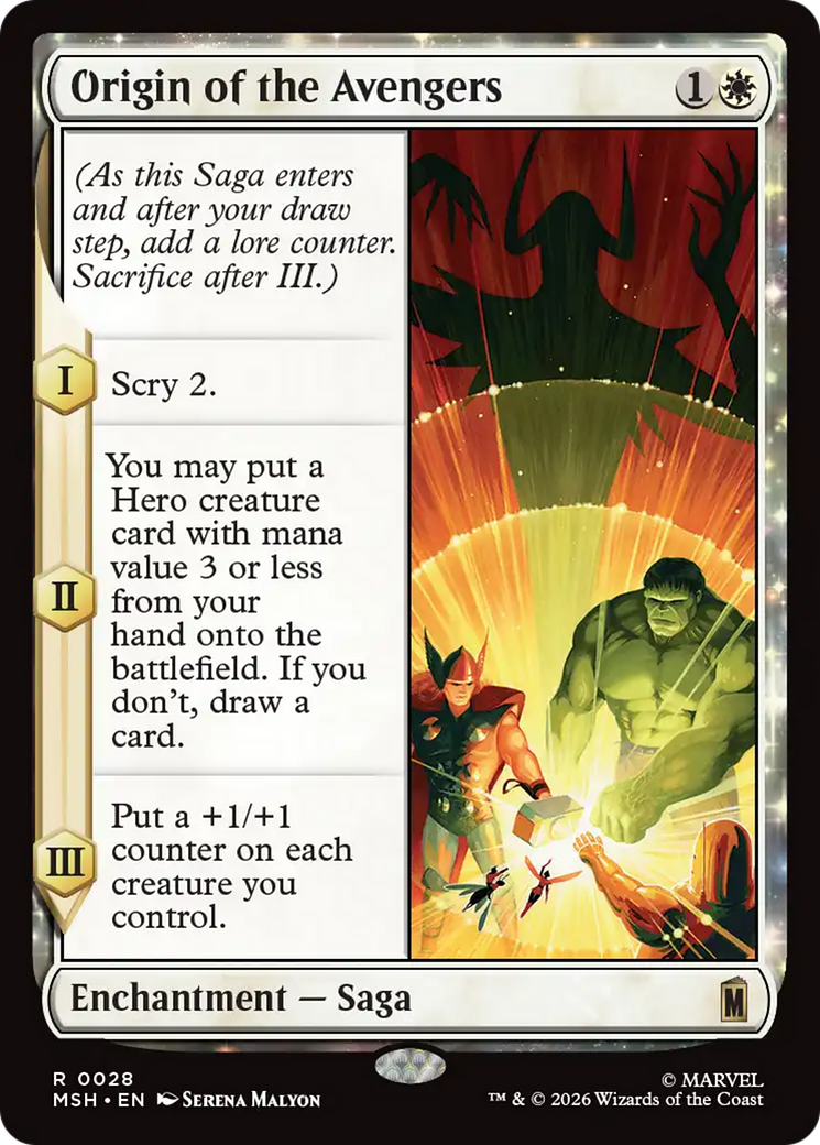 Origin of the Avengers [Marvel Super Heroes] | Gate City Games LLC