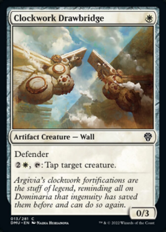 Clockwork Drawbridge [Dominaria United] | Gate City Games LLC