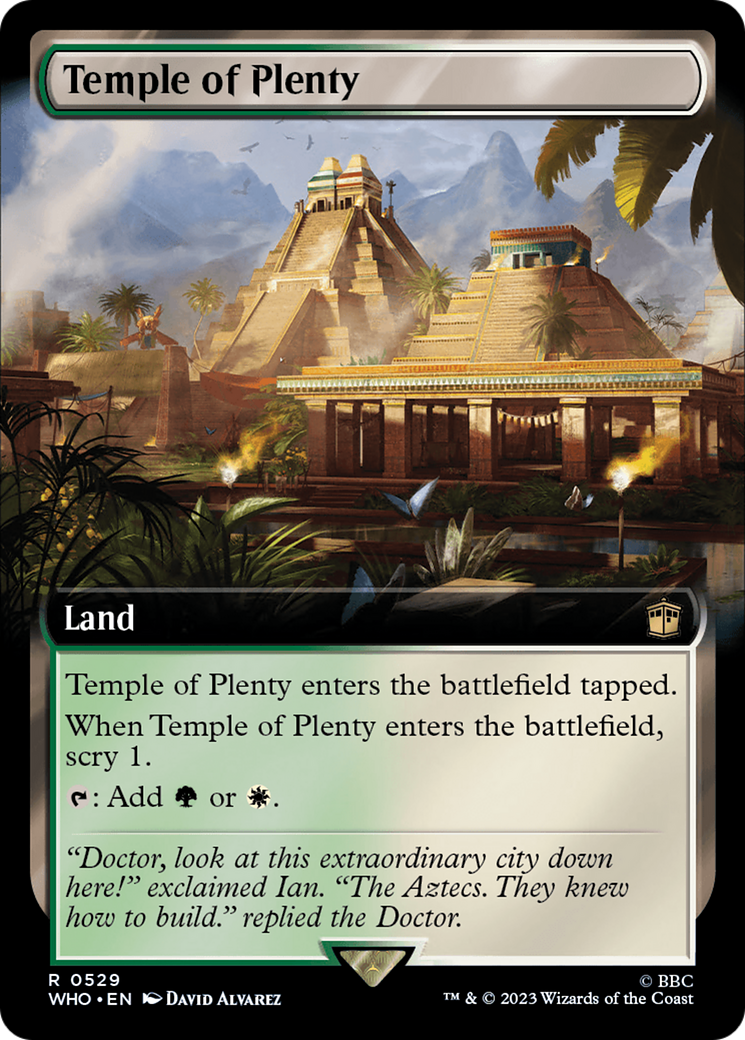 Temple of Plenty (Extended Art) [Doctor Who] | Gate City Games LLC