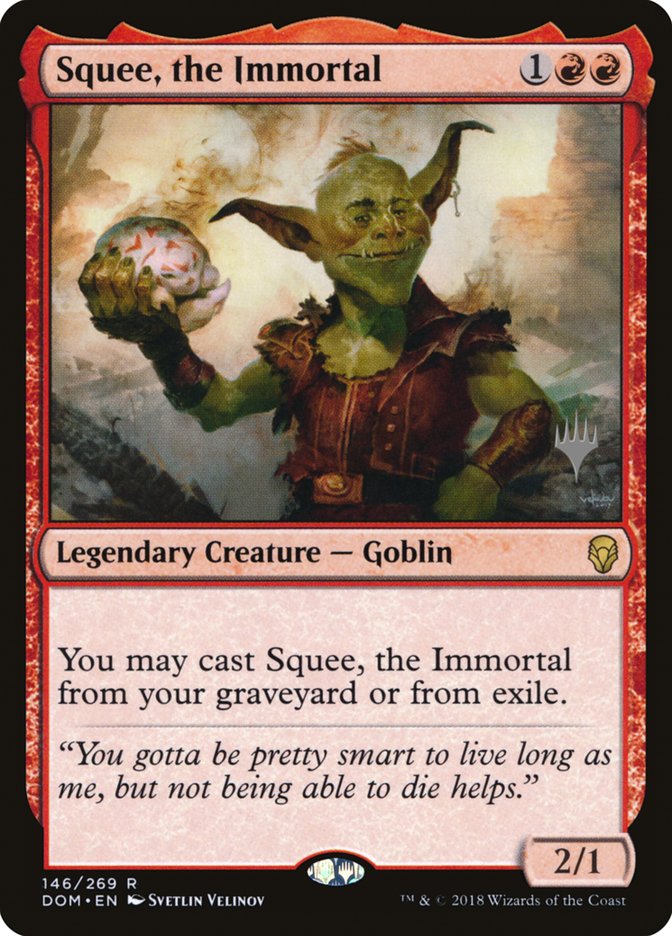 Squee, the Immortal (Promo Pack) [Dominaria Promos] | Gate City Games LLC