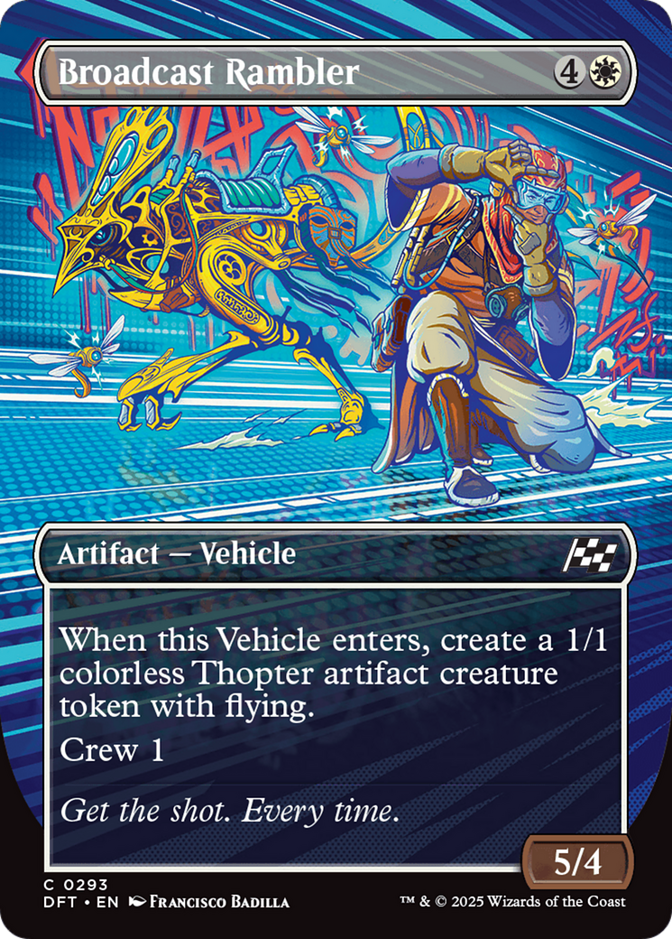 Broadcast Rambler (Borderless) [Aetherdrift] | Gate City Games LLC