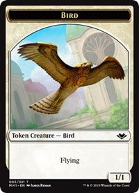 Bird (003) // Construct (017) Double-Sided Token [Modern Horizons Tokens] | Gate City Games LLC