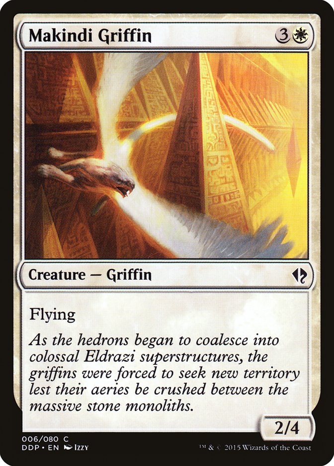 Makindi Griffin [Duel Decks: Zendikar vs. Eldrazi] | Gate City Games LLC