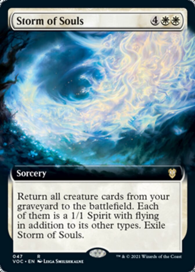 Storm of Souls (Extended Art) [Innistrad: Crimson Vow Commander] | Gate City Games LLC