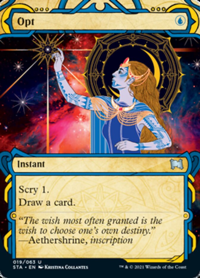Opt (Foil Etched) [Strixhaven: Mystical Archive] | Gate City Games LLC