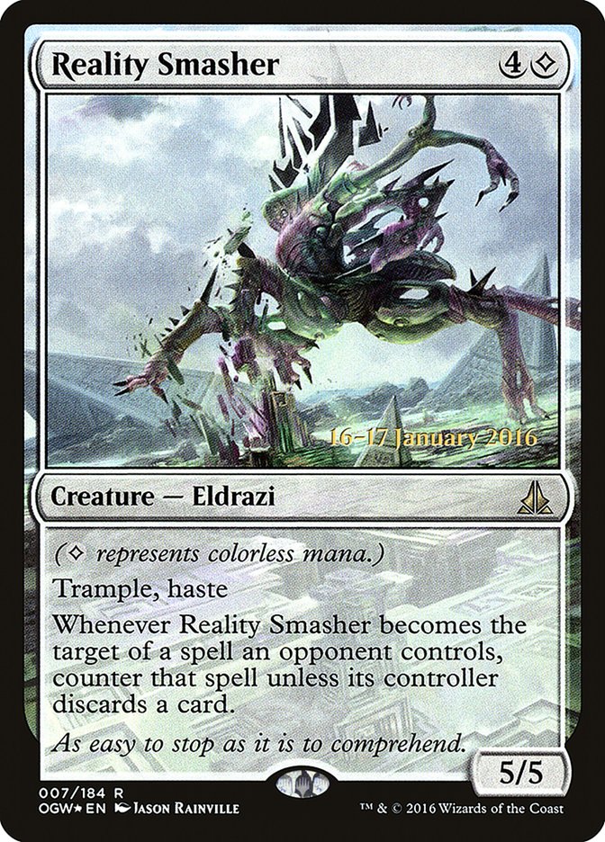 Reality Smasher [Oath of the Gatewatch Prerelease Promos] | Gate City Games LLC