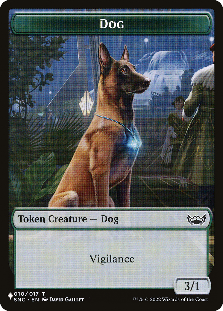 Shapeshifter // Dog Double-Sided Token [The List] | Gate City Games LLC