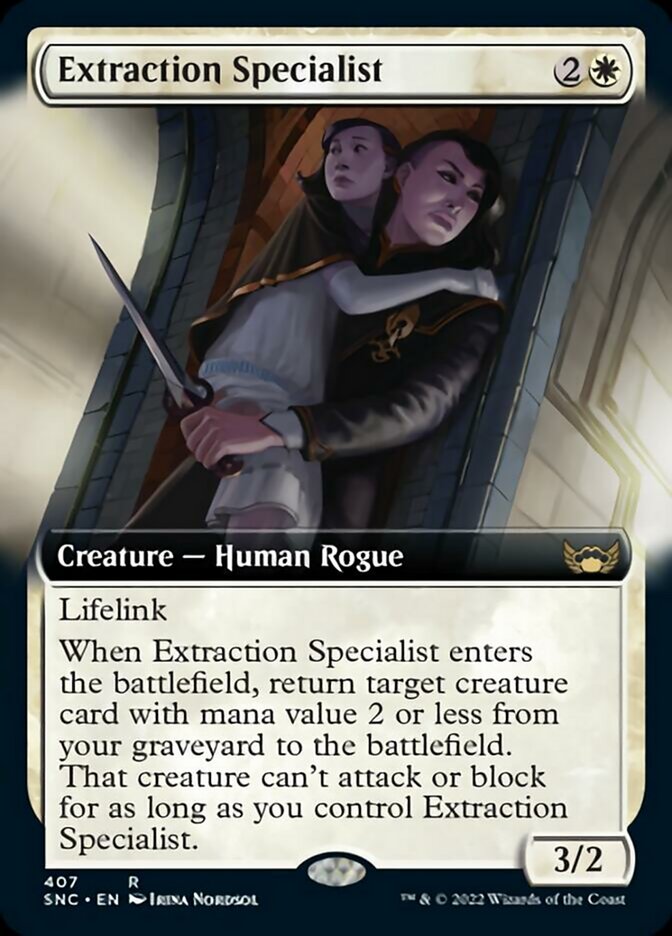 Extraction Specialist (Extended Art) [Streets of New Capenna] | Gate City Games LLC