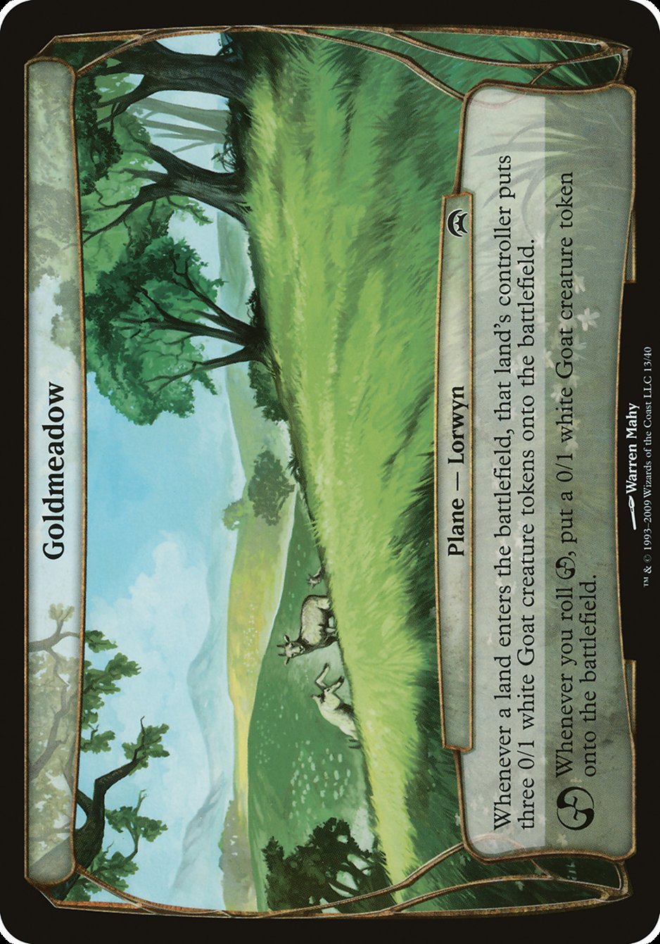 Goldmeadow (Planes) [Planechase Planes] | Gate City Games LLC