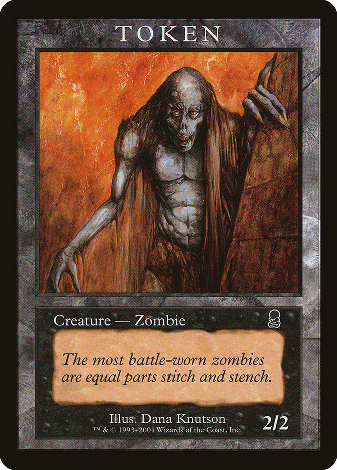 Zombie Token [Magic Player Rewards 2002] | Gate City Games LLC
