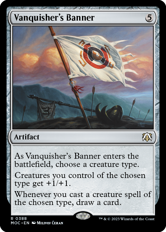 Vanquisher's Banner [March of the Machine Commander] | Gate City Games LLC