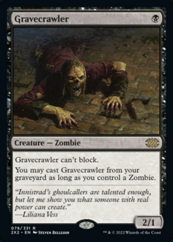 Gravecrawler [Double Masters 2022] | Gate City Games LLC