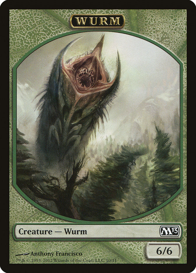Wurm Token [Magic 2013 Tokens] | Gate City Games LLC