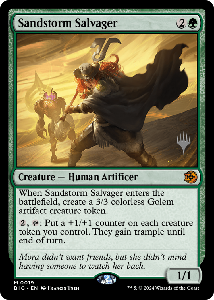 Sandstorm Salvager [Outlaws of Thunder Junction: The Big Score Promos] | Gate City Games LLC